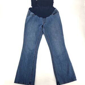 Motherhood Full Panel Maternity Straight Jeans Size Small Petite